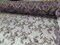1 Yard Purple Metallic Flowers Sequins Mesh Lace Fabric for Tablecloths and Costumes Wide 54'' inch